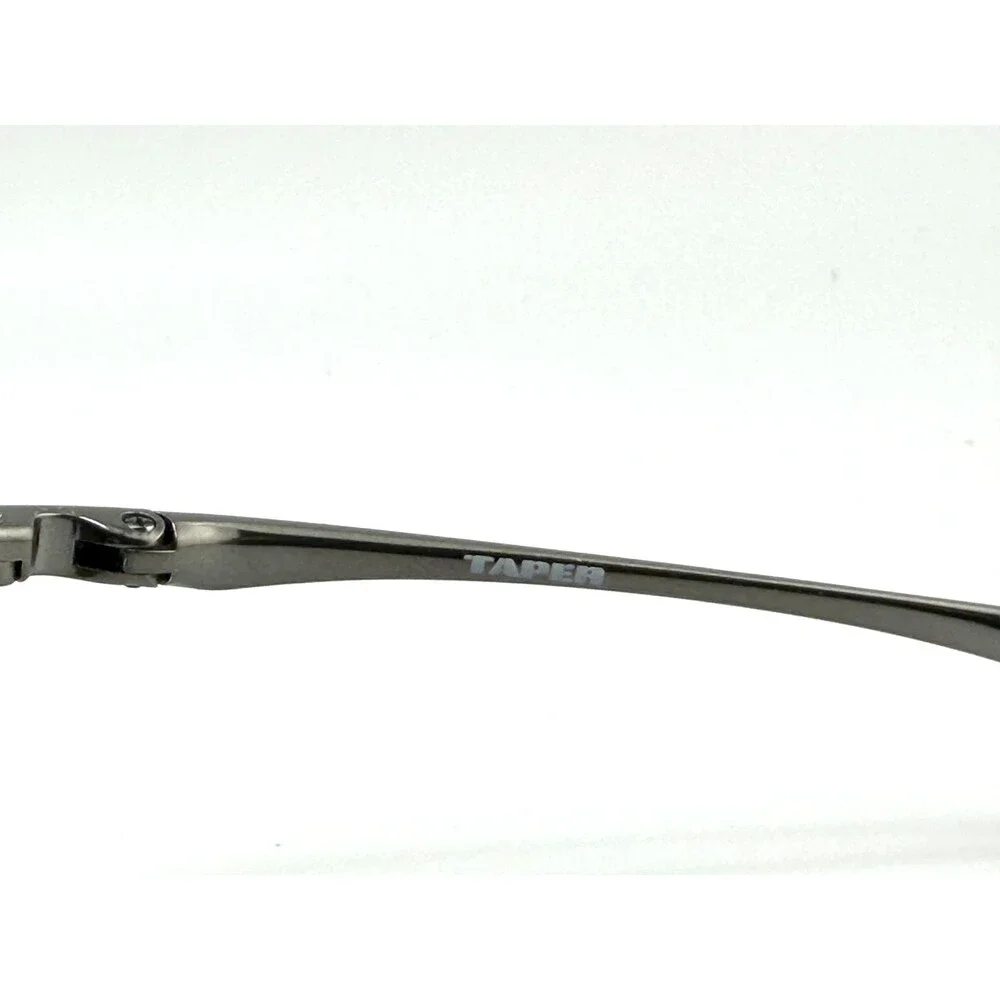 Oakley Taper OO4074-01 Gunmetal Gray Rectangle Sunglasses Sport